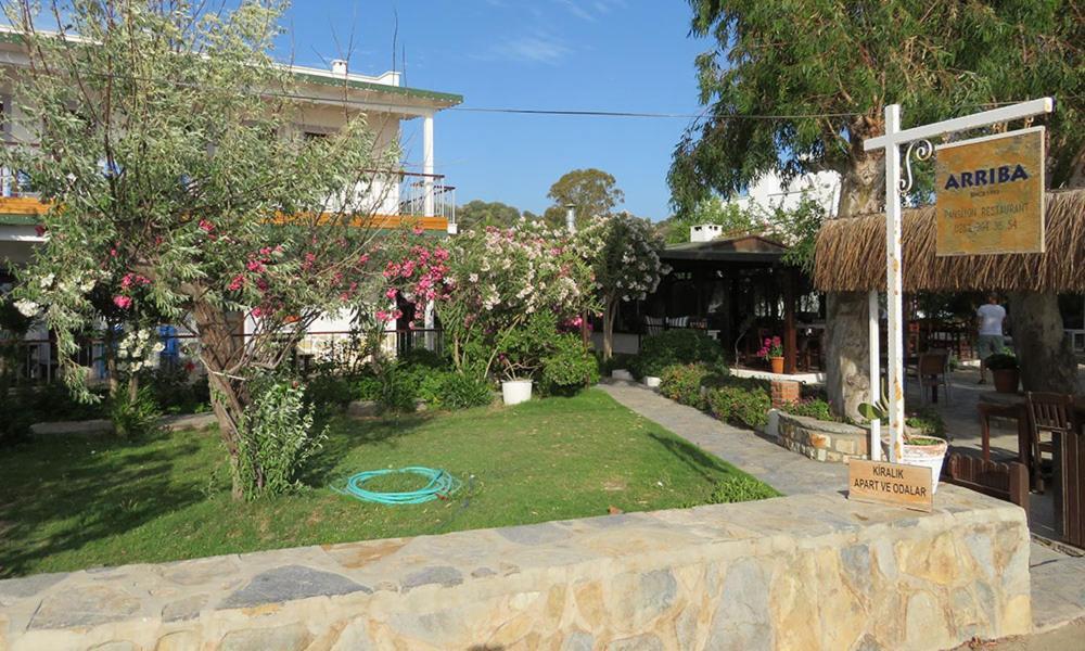 Arriba Pension&Restaurant Gumusluk Bagian luar foto
